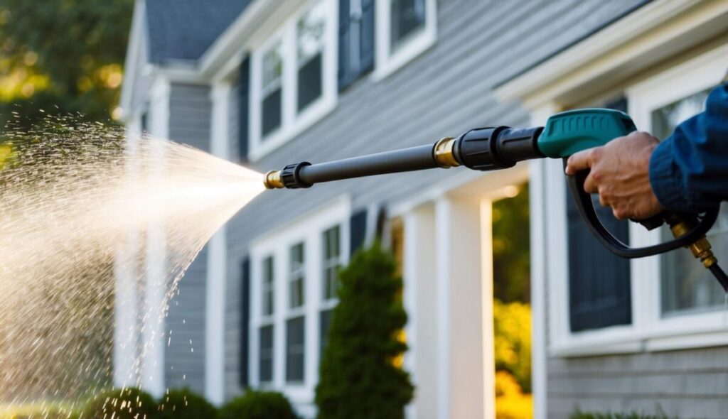 Pressure Wash a House