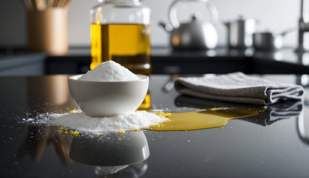 Cooking Oil with Baking Soda