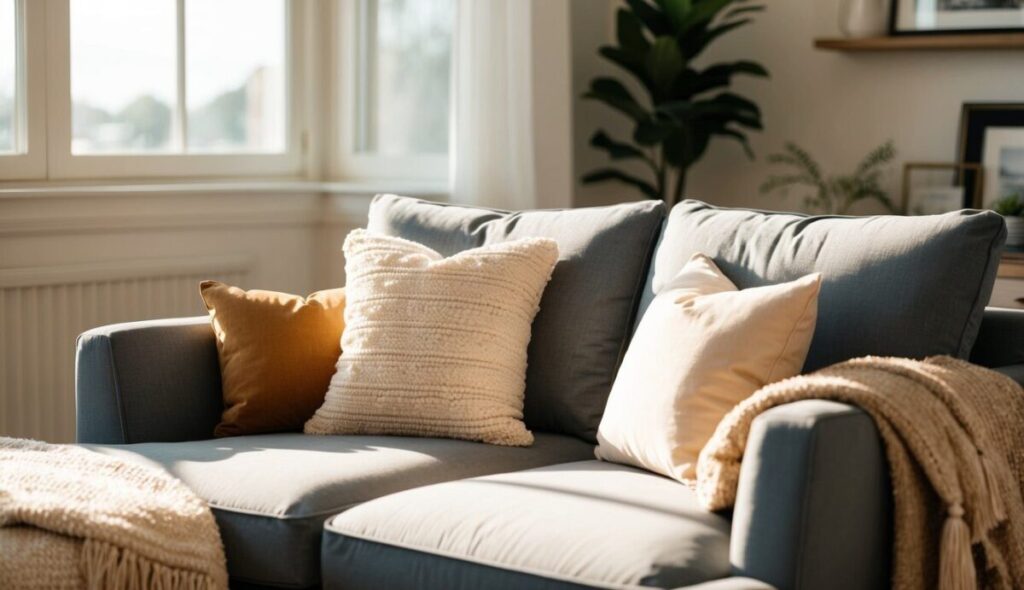 Microsuede Couch